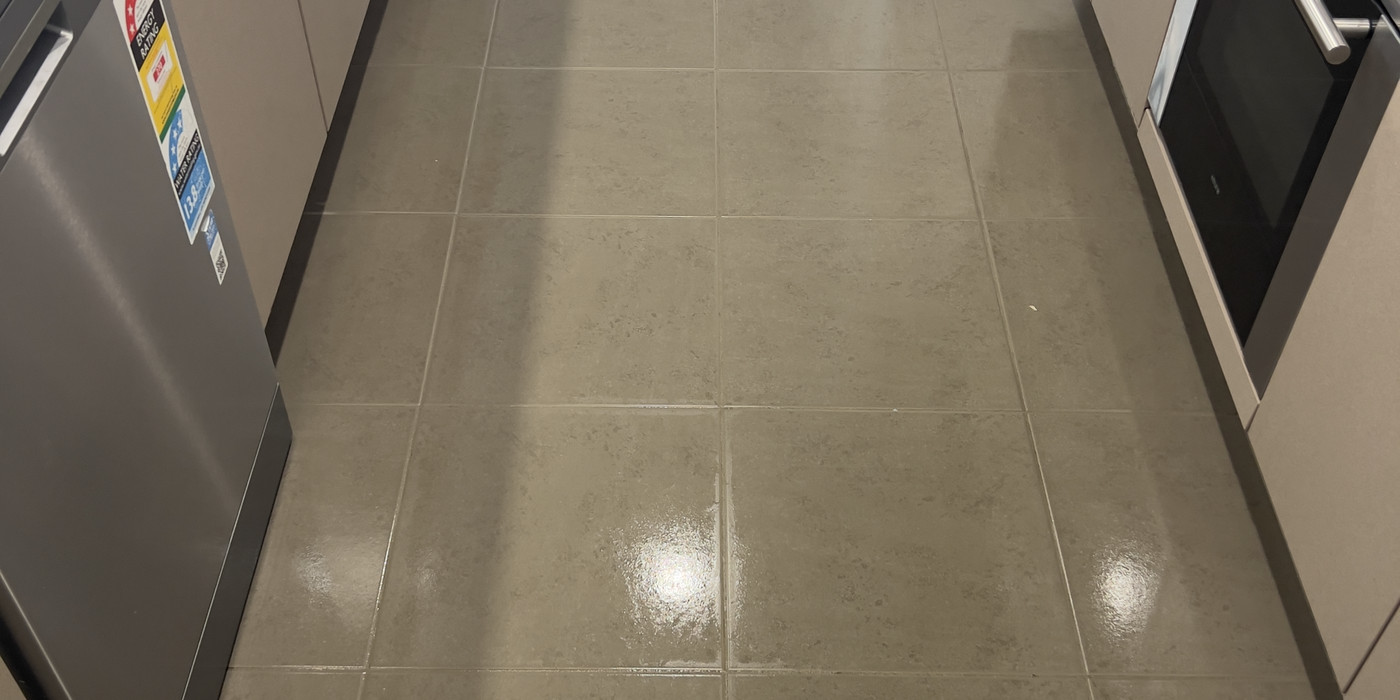 Kitchen floor and appliances, the areas a routine inspection looks at